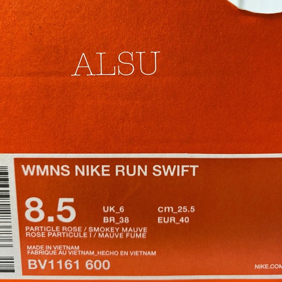 Nike Run Swift Particle Rose Canvas W AUTHENTIC - Picture 8 of 8